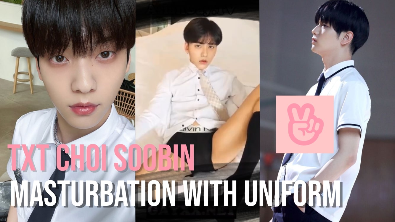 Soobin (TXT) Masturbation with uniform
