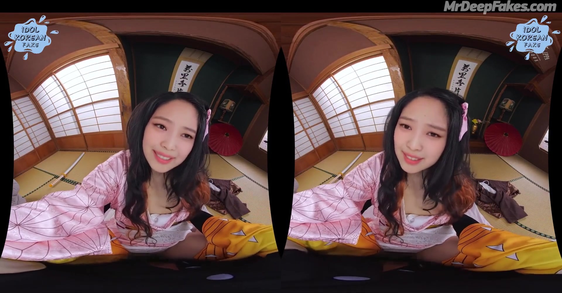 Geisha and cowgirl position / Jennie (제니 블랙핑크) internet celebrity