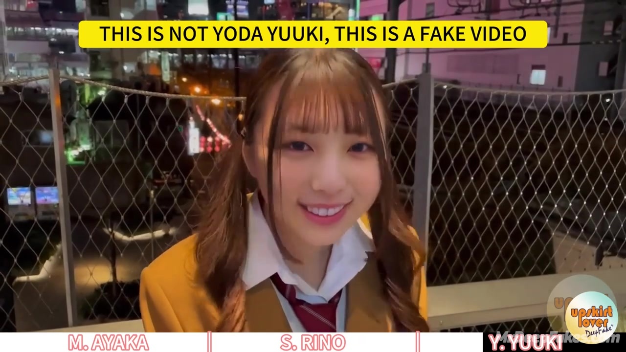 They left quickly after sex, fake Ayaka Miyoshi & Rino Sashihara 三吉彩花 ポルノ