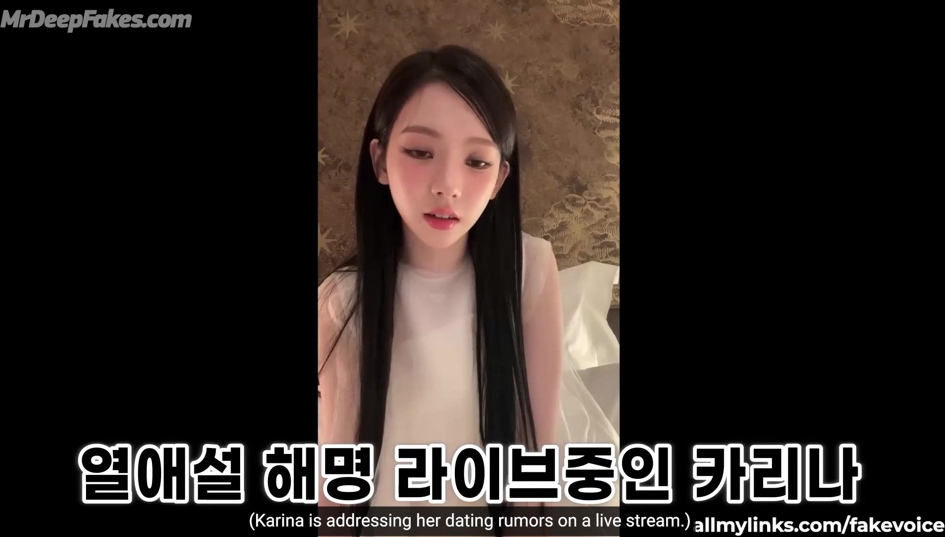 Three cocks will fuck her mouth / Karina (카리나 에스파) / deepfake erotic