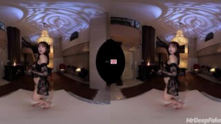 VR Adult video of 加藤 綾子 Ayako Kato meeting u after work in lingerie アダルトビデオ