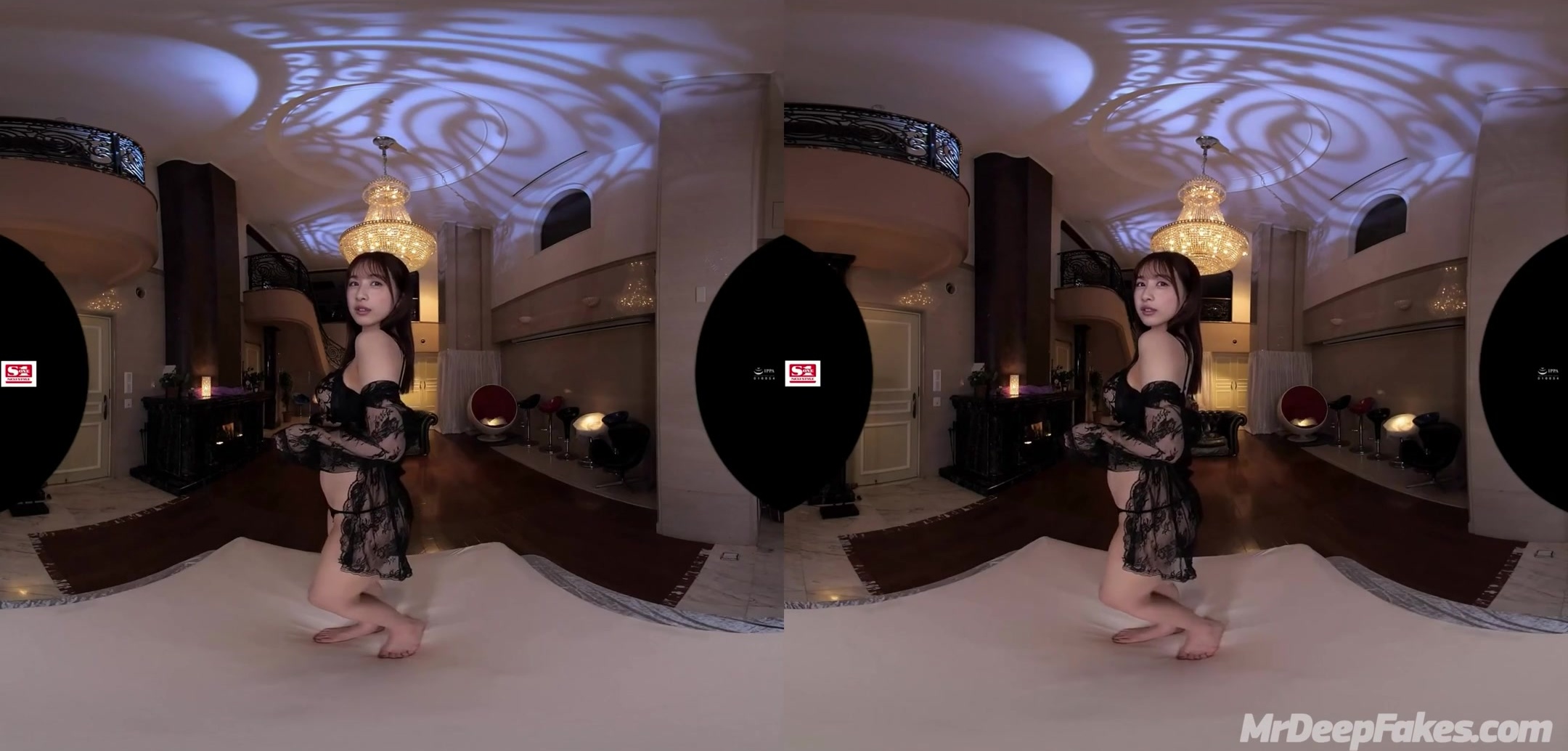 VR Adult video of 加藤 綾子 Ayako Kato meeting u after work in lingerie アダルトビデオ