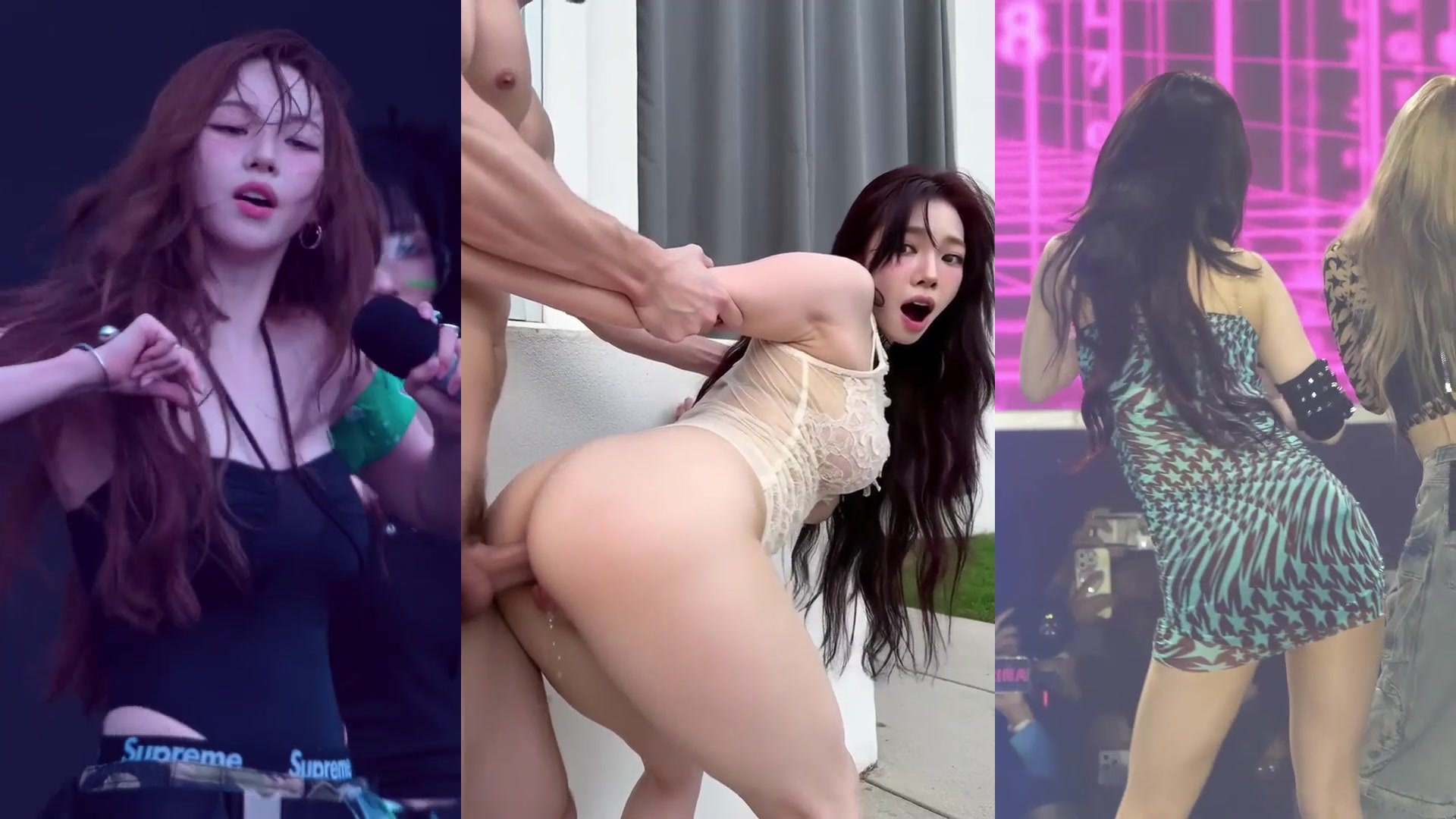 AI Kpop Splitscreen PMV – Karina, Winter, Wonyoung, Yujin, Soyeon, IU