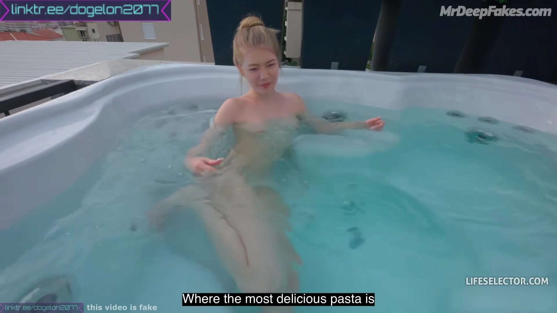 She got horny in the jacuzzi and decided to fuck you, fake Suzy (수지 미쓰에이)