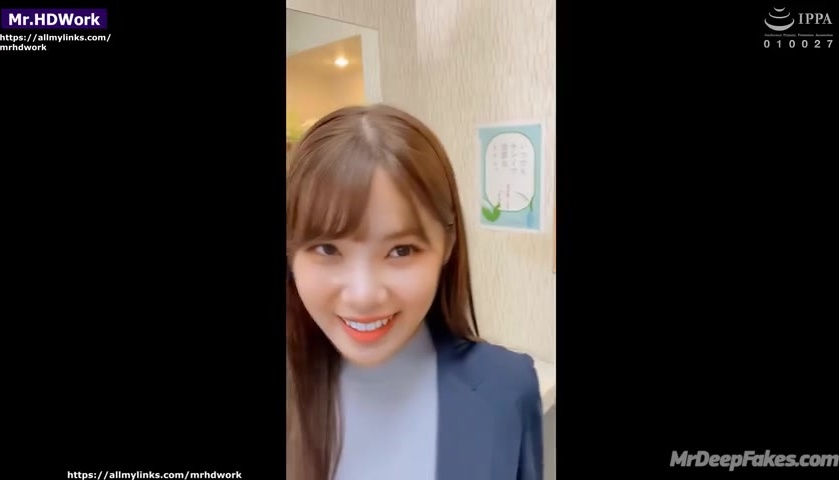 Smiling colleague asked you to fuck her in the toilet ai Chaewon アイズワン 性別